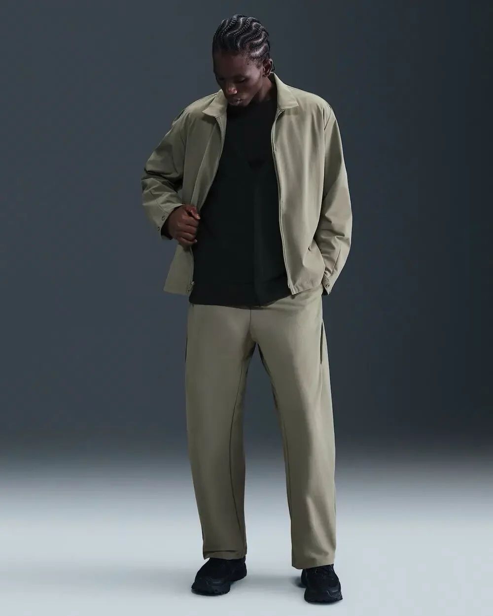 Nike 24.7 Perfect Stretch Men Dri-FIT UV Loose-Fit Utility Pant 36x32 HV0377-320